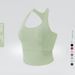 Women's Clothing U-Shaped Breathable Sports Vest Threaded Fitness Top Outer Wear Bodybuilding Yoga Beautiful Back Sleeveless Running Underwear_ecoleips.com