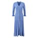 Long Dress High-end V-neck Long-sleeved Knitted Dress Autumn And Winter New Temperament Socialite Women's Clothing_ecoleips.com
