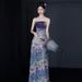 Chinese Style Evening Gown for Women Elegant Sophisticated Morning Robe for Banquets Weddings Engagements Toasting New 2026 Style_ecoleips.com