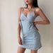 European American Cross-border Foreign Trade Wholesale Pure And Alluring Vintage Printed V-neck For Women, Summer Floral_ecoleips.com