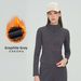 Women's Fleece Lined Yoga Cardigan Long Sleeved Pilates Fitness Sports Jacket Autumn Winter Thickened Polyester Top_ecoleips.com