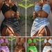 Women's Clothing Split Swimsuit Women's Solid Color Sexy Swimsuit Three Piece Halterneck Three Point Bikini_ecoleips.com