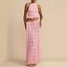 Sexy Women's New Sleeveless Halter Top And Skirt Two-Piece Set_ecoleips.com