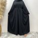 Ramadan Muslim Loose Black Abaya For Womens Kimono Dubai Zipper Front Robe Moroccan Long Dress Jalabiyat Arab Eid Women Kaftan_ecoleips.com
