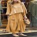 2027 Spring Autumn Fashion European-USA Style Women O-Neck 3/4 Sleeve T-Shirt + Lace-Up Skirts Pure Color Two-Piece Casual Suits S-5XL_ecoleips.com