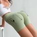 Naked Feeling No Embarrassing Line Quick Drying Sports Tights High Waist Elastic Slimming Pants Fitness Pants Running Hip Lift Yoga Shorts_ecoleips.com