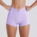 Women's Quick Drying Color Block Yoga Pants Tummy Control Tight Fitness Five Point Shorts Butt Enhancing Running Sports_ecoleips.com