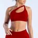 DF Style High Elastic Ultra Fine Matte Sports Bra Off Shoulder Backless For Women Yoga Running Fitness Training_ecoleips.com