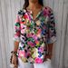 2026 New In-Stock Foreign Trade European American Women's Clothing Spring And Autumn Popular Button V-Neck_ecoleips.com