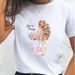 European And American Cross-border Foreign Trade Women's Fashion Urban Girl Round-neck Printed Short-sleeve T-shirt Top_ecoleips.com