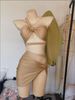 Women's 3 Piece Bikini Set With Pleated Skirt Russian Style Brand Sexy Swimwear For All Seasons_ecoleips.com