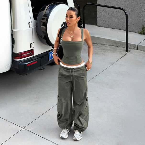DiYun European And American Y2K Hot Girl Strapless Tank Top Women's Clothing 2026 Summer Independent_ecoleips.com
