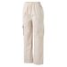Women's Clothing Beltless High Waist Wide Leg Straight Loose Casual Trousers_ecoleips.com