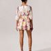 Summer Fashion V Neck Printed Slim Skirt Dress Women's Clothing European American Style Resort Wear_ecoleips.com