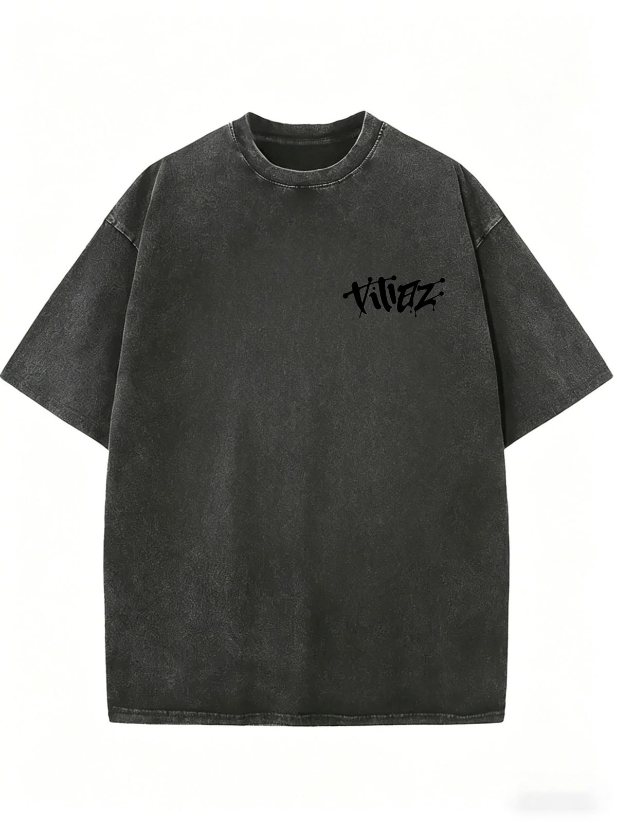 Women's Comfortable Washed T-Shirt, Relaxed Silhouette Daily Wear Top_ecoleips.com