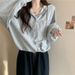 European American Cotton Sweatshirt Women, Spring And Autumn, Thin, Loose, Hooded, Short Cardigan Top, Casual Style,_ecoleips.com