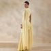 Summer Black Cape Sleeve Evening Dress Slim Fit Long Dress For Annual Meetings And Parties Style_ecoleips.com
