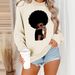 Trendy Portrait Print Long-Sleeve Sweatshirt – Women's Fashion Crewneck, Artistic Graphic Tee, Euro-American Streetwear (S-XXL)_ecoleips.com