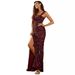 Women’s Clothing new overseas one shoulder sexy heavy sequin ribbon big swing ball evening dress_ecoleips.com
