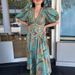 Women's Clothing Spring Summer New Printed Lantern Sleeve Dress Ins Casual Loose Holiday Dress For Women_ecoleips.com