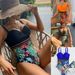 "Push-Up Bikini Set With Underwire – Multi-Color Patchwork Print, Hard Cup Support & Adjustable Straps For Beach & Pool"_ecoleips.com