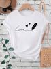 Summer European And American Cross-border Foreign Trade Wholesale T-shirts, Round-neck Casual Plus-size Loose_ecoleips.com