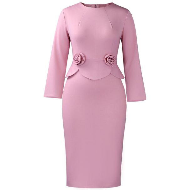 Women's Clothing Sexy Print Contrast Color Stitching Long Loose Dress_ecoleips.com
