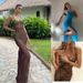 Women's Clothing Summer Tight Sleeveless Women's Sexy V Neck Suspender Dress_ecoleips.com