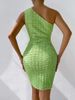Women’s Clothing New Sexy Oblique Shoulder Slim Hip Skirt Exclusive New Products_ecoleips.com