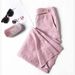 Suitable For All Seasons Italian Women's Fashion Draped High-Waisted Straight-Leg Linen Cotton Wide-Leg Pants_ecoleips.com