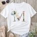 Summer European And American Cross-border Foreign Trade Wholesale T-shirts, Round-neck Casual Plus-size Loose_ecoleips.com