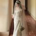 French Style Strapless Light Wedding Dress Bridal Satin Gown for Women Simple Natural Luxurious Reception Dress Niche Wear_ecoleips.com