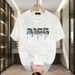 2025 summer loose men and women pullover 100% cotton short sleeve T-shirt_ecoleips.com