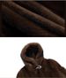 Luxury Faux Mink Coat For Women - Long Hooded Winter Jacket With Elegant Bubble Sleeves (Black/Brown, Plus Size Available)_ecoleips.com