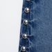 Women's Clothing Casual High-Waisted Straight Leg Jeans For Women Summer Metal Rivet Embellished For Formal & Casual For Women_ecoleips.com