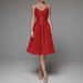 Women's Clothing New Women's Long Dress Sexy Strappy Embroidered Sleeveless Dress Dress_ecoleips.com