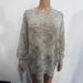 Small Batch Fashion European And American Style Women's Casual Pullover Long Sleeve Round Neck Floral Dot Knitted_ecoleips.com