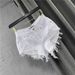 Women’s Clothing Fashion Low Waist Shorts Women's Raw Edge Pants New Summer White Jeans Ripped A Line Hot Pants Trend_ecoleips.com