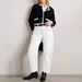 "Vintage-Inspired High Waisted Jeans – Distressed Patch Pocket Workwear Denim For Women (Black/White/Light Blue/Medium Blue, S-XXL)"_ecoleips.com