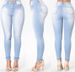 K Fashionable Slim Fit Elastic Denim Shorts For Women_ecoleips.com