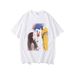 Men And Women Casual Loose Round Neck High-quality Short-sleeved T-shirt XS-2XL_ecoleips.com