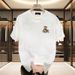 Men And Women Casual Loose Round Neck High-quality Short-sleeved T-shirt XS-2XL_ecoleips.com
