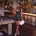CY902416 Women's Polka Dot Halter Neck Jumpsuit, Backless Wide-Leg Short Romper For Summer Beach Party_ecoleips.com