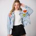 European And American Style Cross-Border Trade 2025 Spring Summer New Multi-Color Three-Dimensional Decoration Denim_ecoleips.com