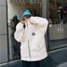Women's Clothing Fleece Short Jacket Autumn/Winter Windproof Warm Long Plush Texture Trendy England Style Outerwear_ecoleips.com