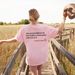 Women's Round Neck Slogan Print T-Shirt Short Sleeve Casual Versatile Lightweight Top_ecoleips.com