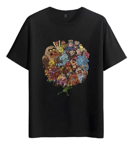 Women's T-Shirts Tshirt Muscle Freaks Muppets Estilo Kermit Frog_ecoleips.com