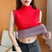 2025 Autumn Winter New Vest For Women, Fleece-Lined Thickened Warm Top, One-Piece Fleece Wide Shoulder Inner Layer Base_ecoleips.com