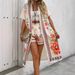Women's Clothing Bohemian Retro Ethnic Style Printed Temperament Casual Cardigan Long Top Suit_ecoleips.com