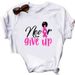 European And American Cross-border Foreign Trade Clothing, African Girl Round-neck Printed Women's Short-sleeve T-shirt_ecoleips.com